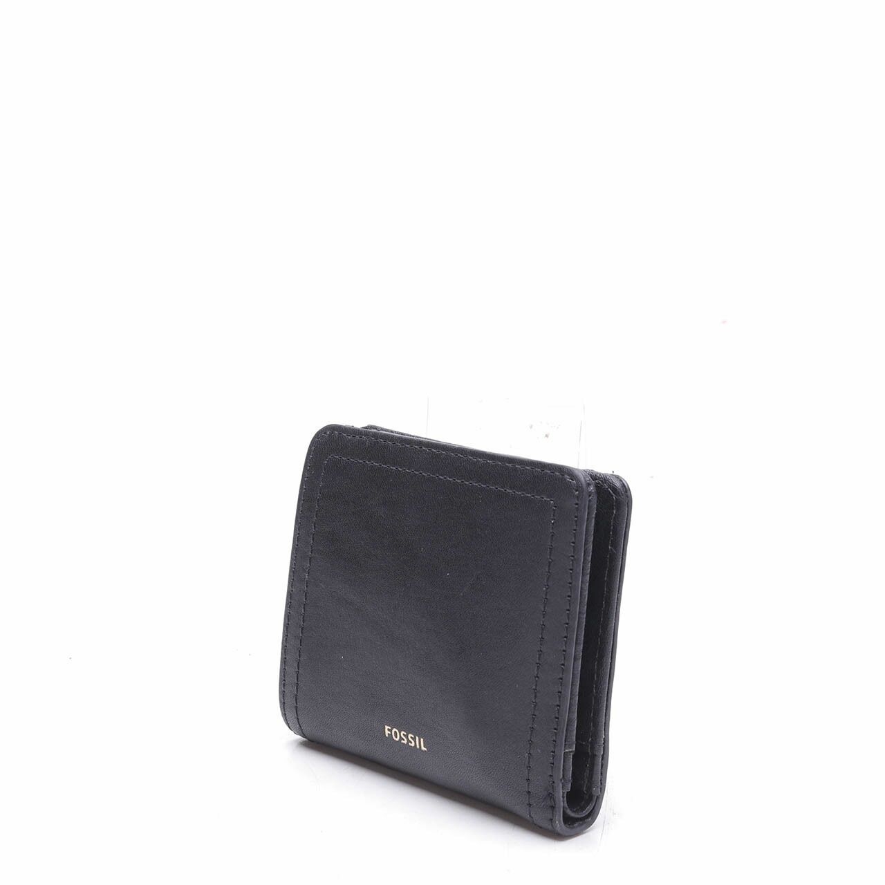 Fossil Logan RFID Small Bifol Black Wallet 