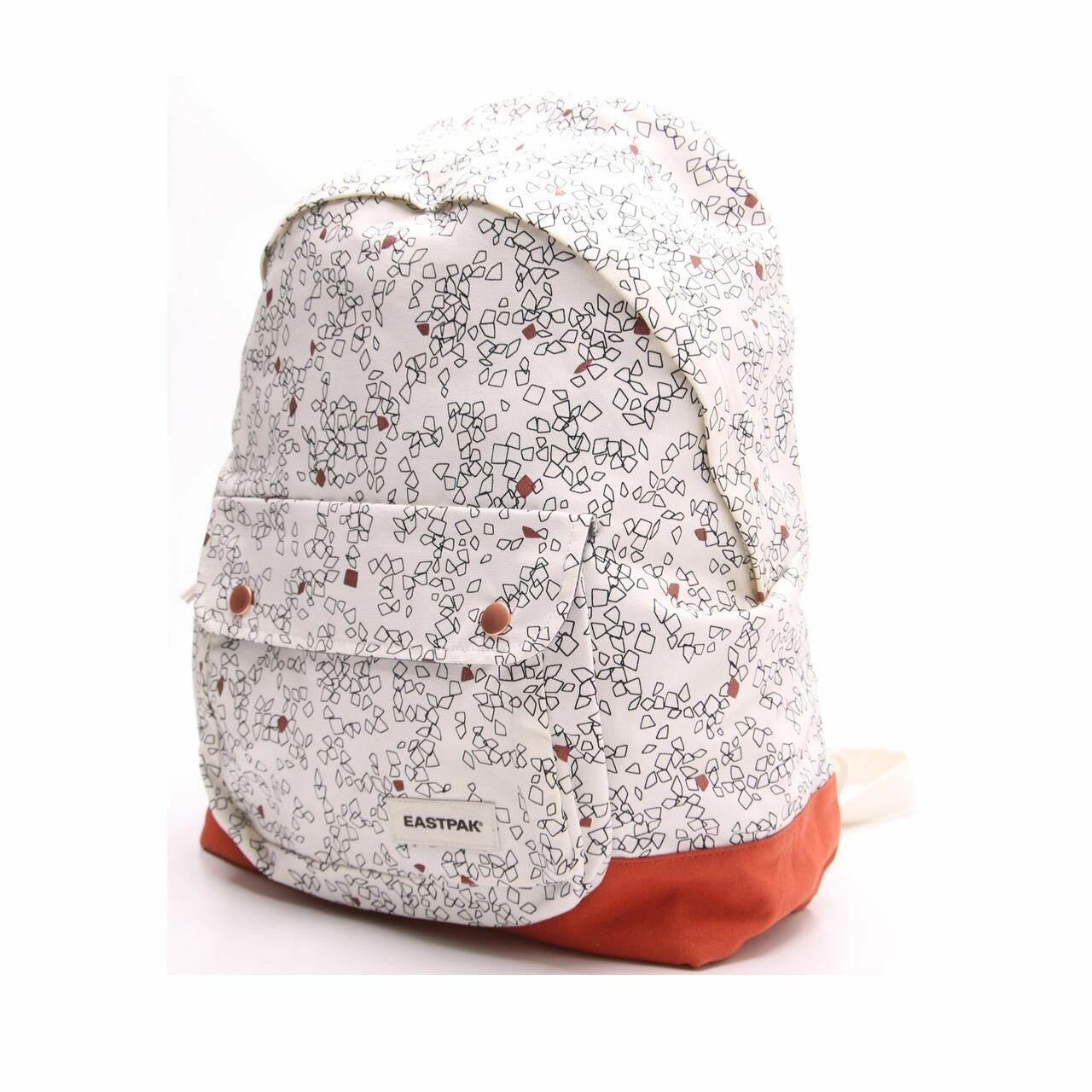 Eastpak Broken White & Orange Backpack