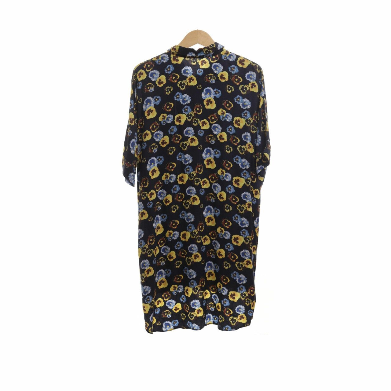 Cotton Ink Navy Floral Tunic Shirt