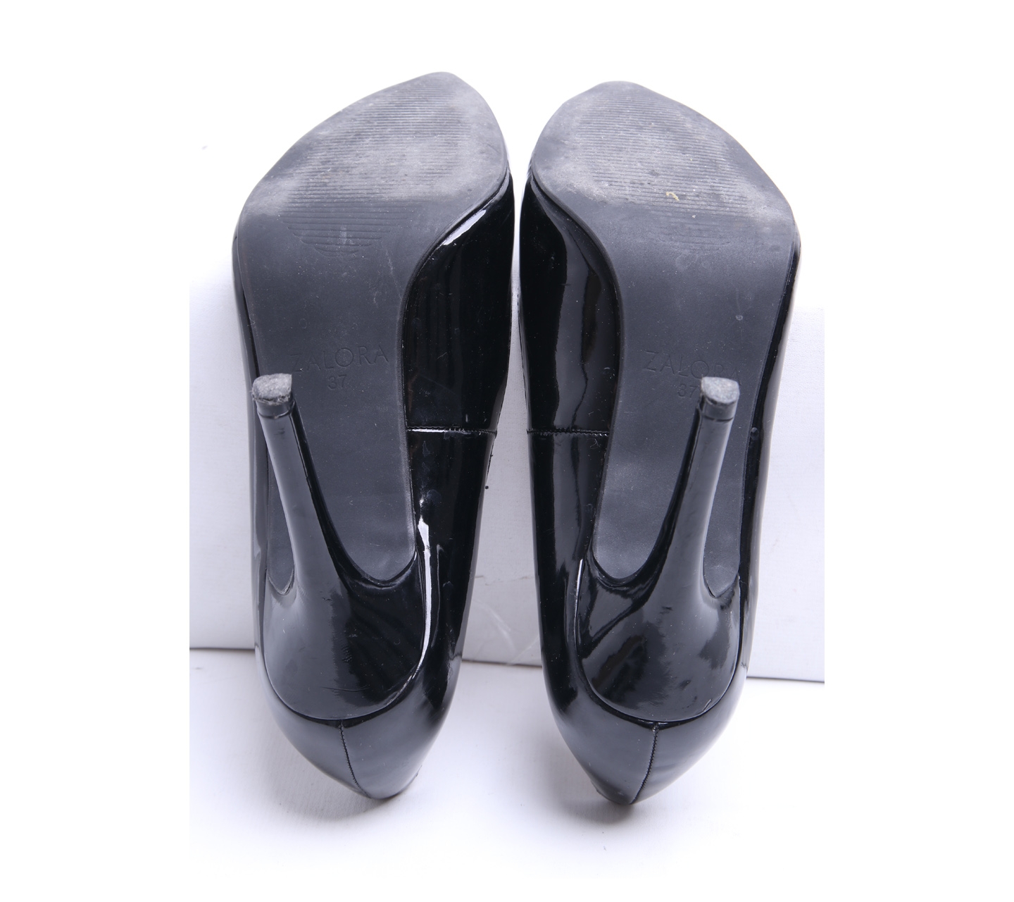Zalora Black Patent Leather Heels
