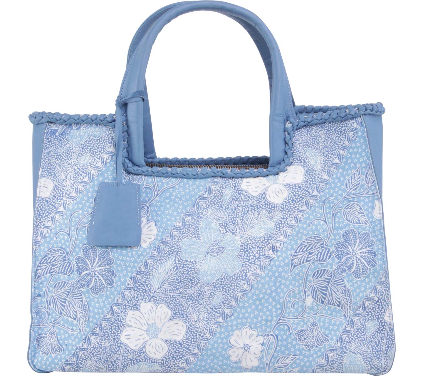 PRIbuMI... Blue Pattern Handbag