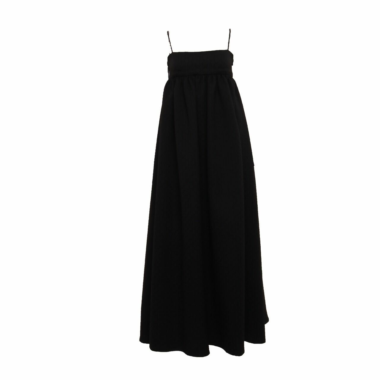 DUA AWAN Black Long Dress