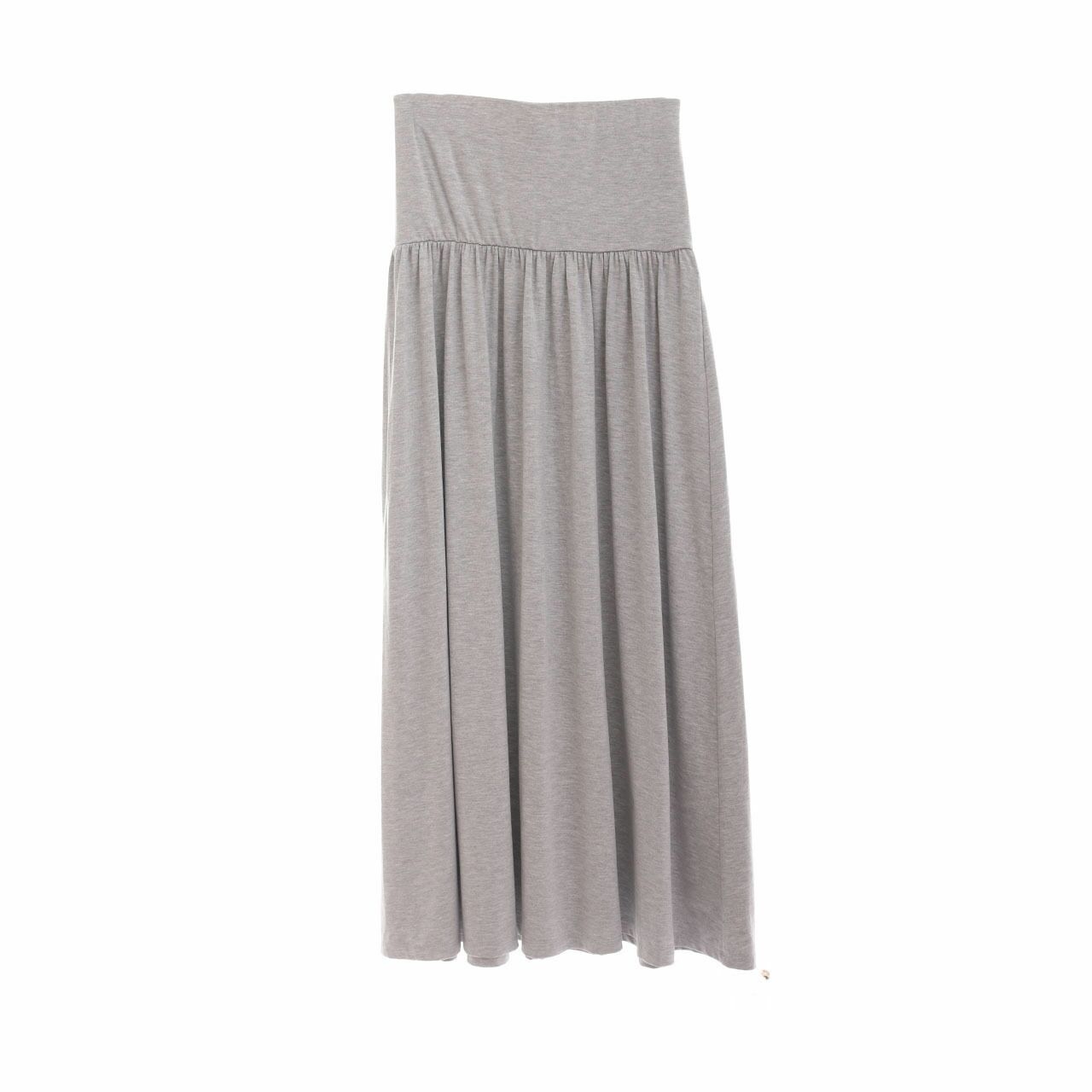 UNIQLO Grey Maxi Skirt