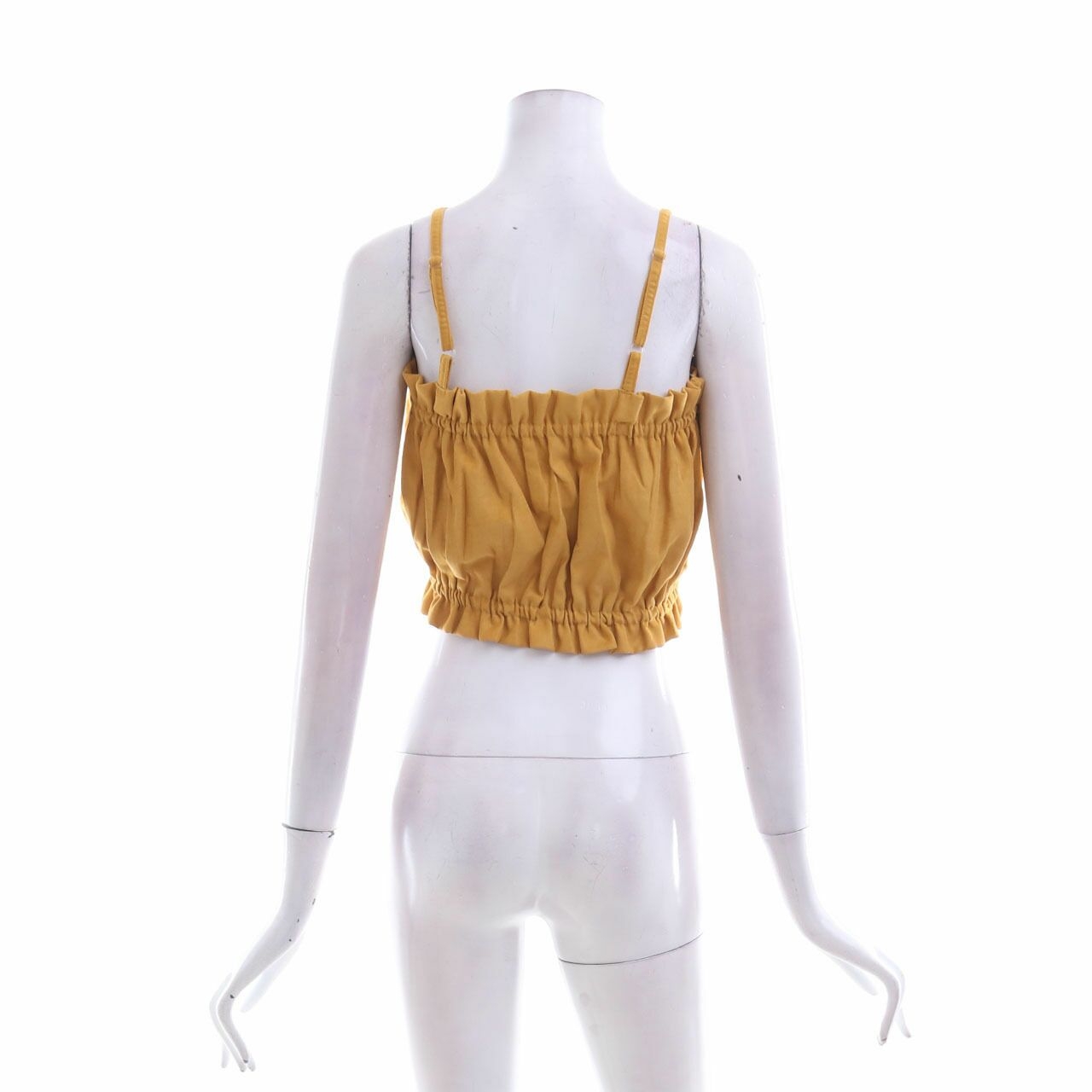 Private Collection Mustard Cropped Sleeveless