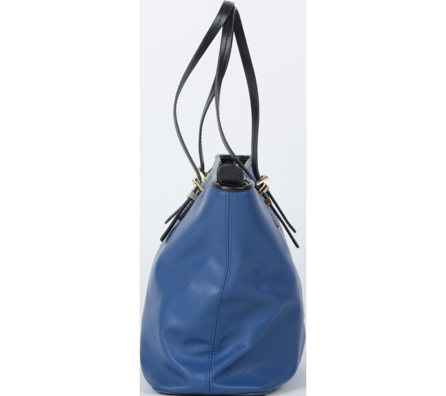 Charles and Keith Blue And Yellow Tote Bag