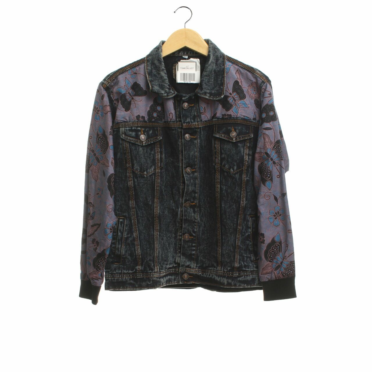 Private Collection Black  Wash Jaket