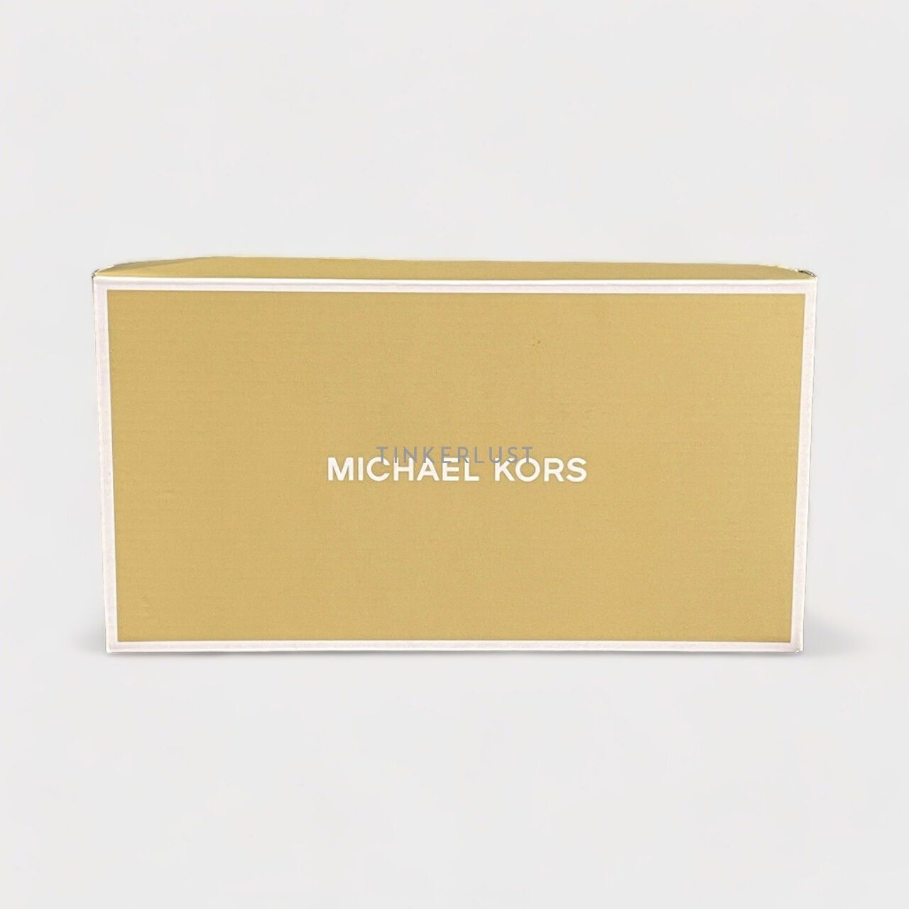 Michael Kors Fulton Signature Vanilla Studs Leather Flats