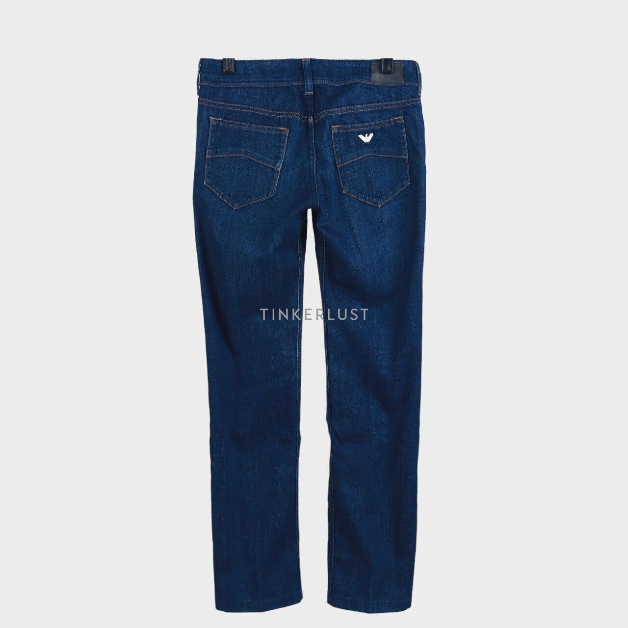 Armani Jeans Dark Blue Washed Long Pants