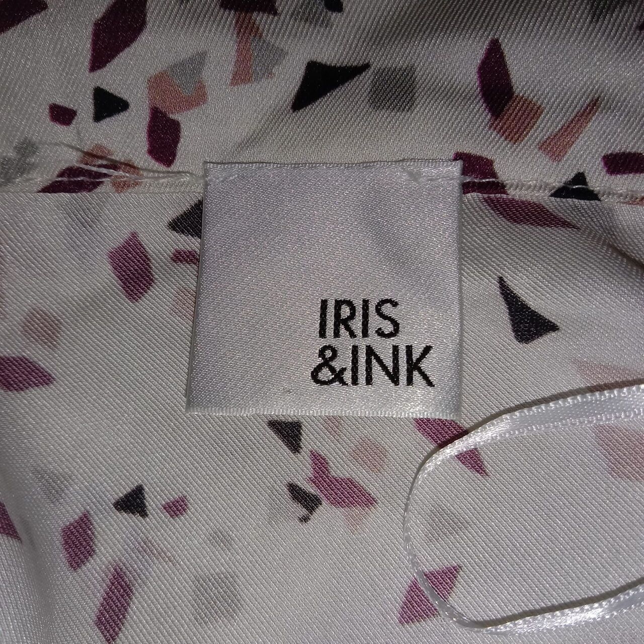 iris-ink White Multi Wrap Blouse