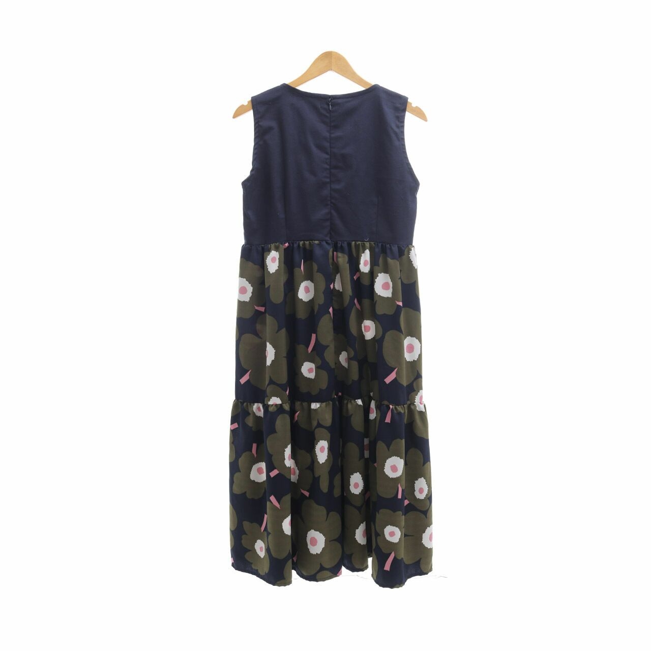 Private Collection Navy Floral Midi Dress