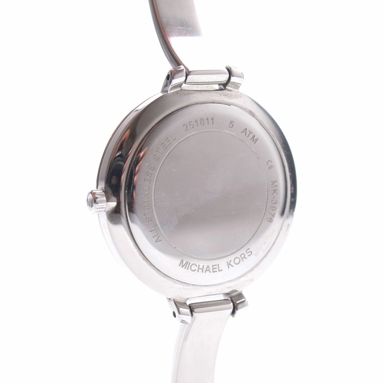 Michael Kors Jaryn Metallic Silver Women's Watch