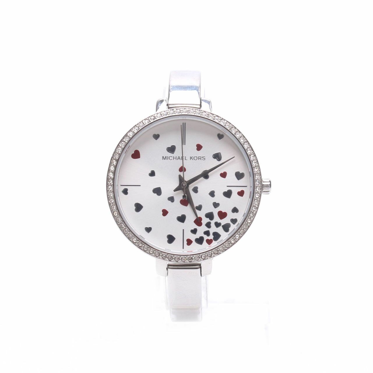 Michael Kors Jaryn Metallic Silver Women's Watch
