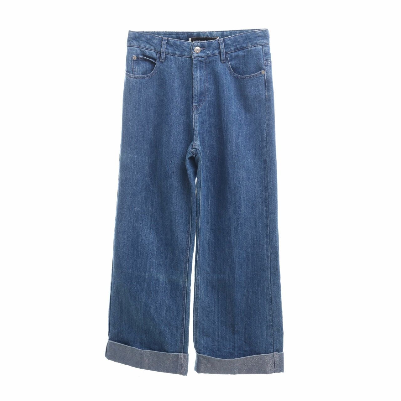 Each x Other Blue Denim Wide Jeans