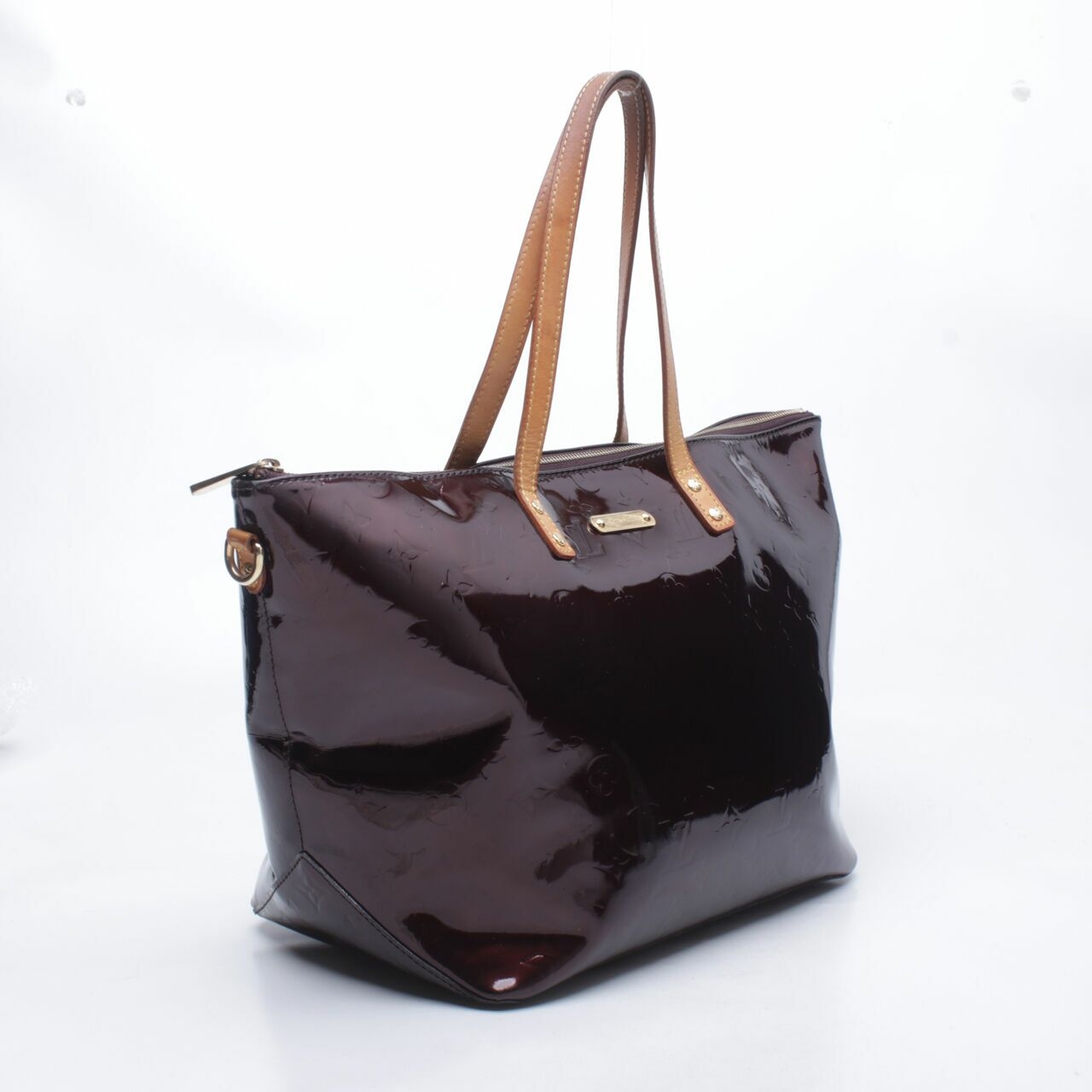 Louis Vuitton Amarante Vernis Bellevue GM Tote Bag 