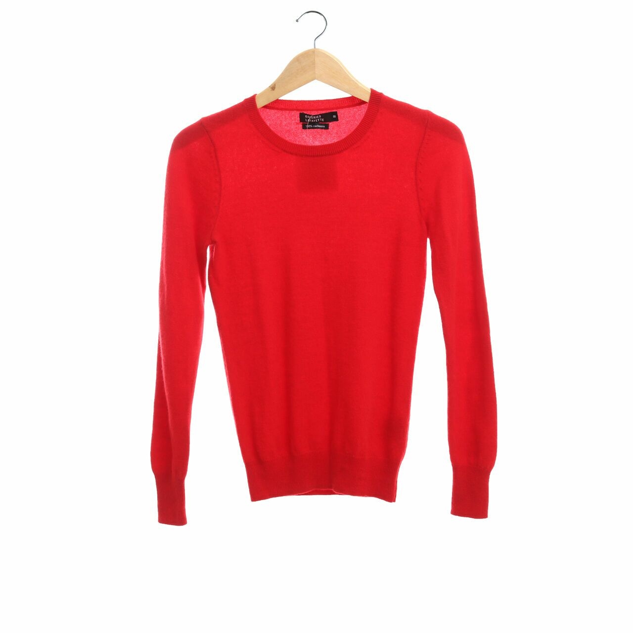 Galeries Lafayette Red Sweater