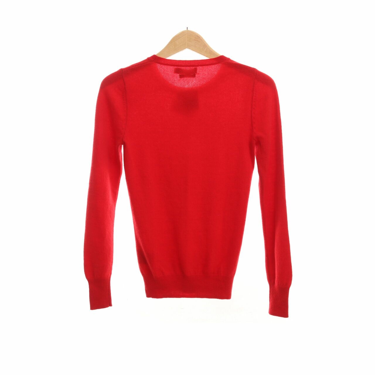 Galeries Lafayette Red Sweater