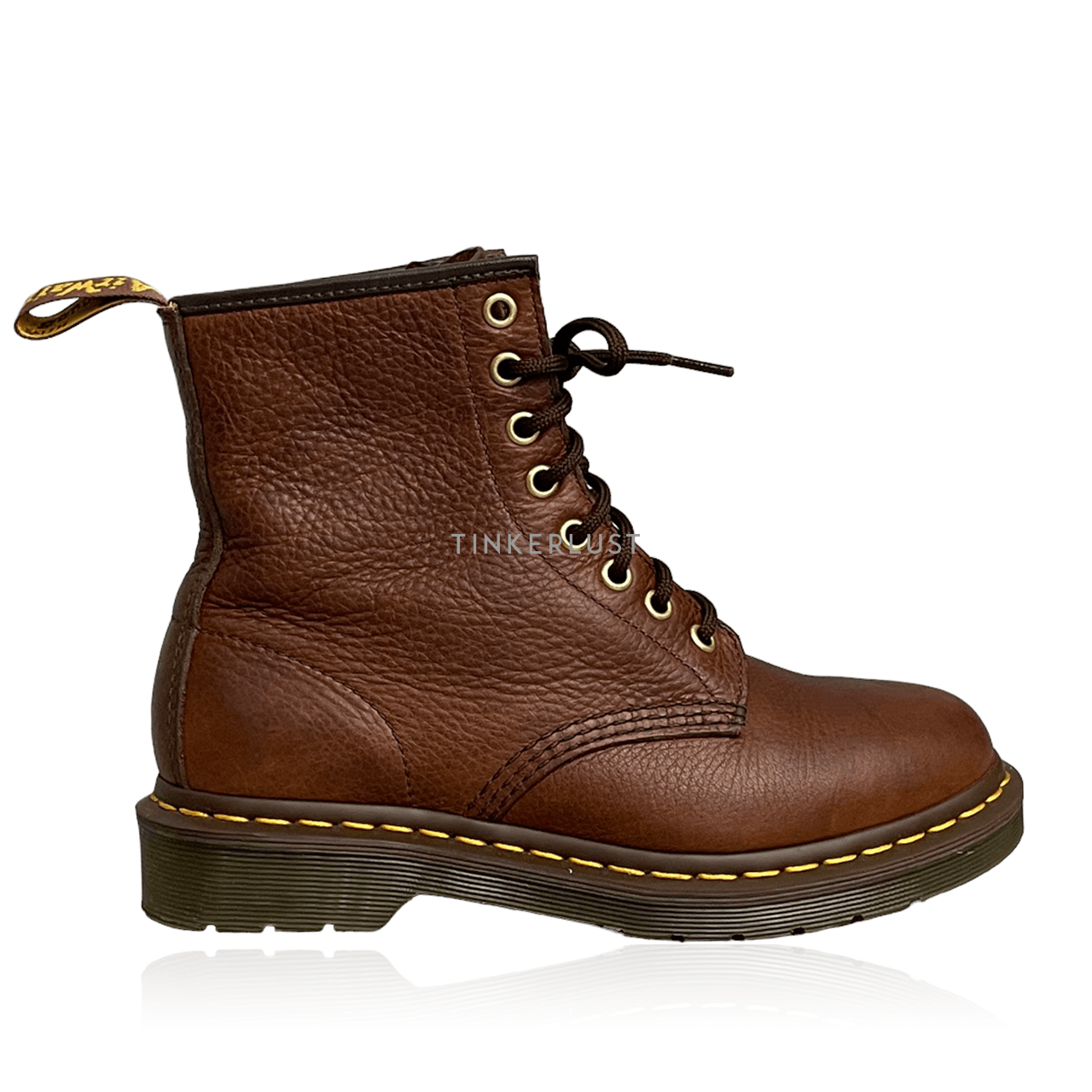 DRMARTENS 1460 Crazy Horse Leather Lace Up Boots	