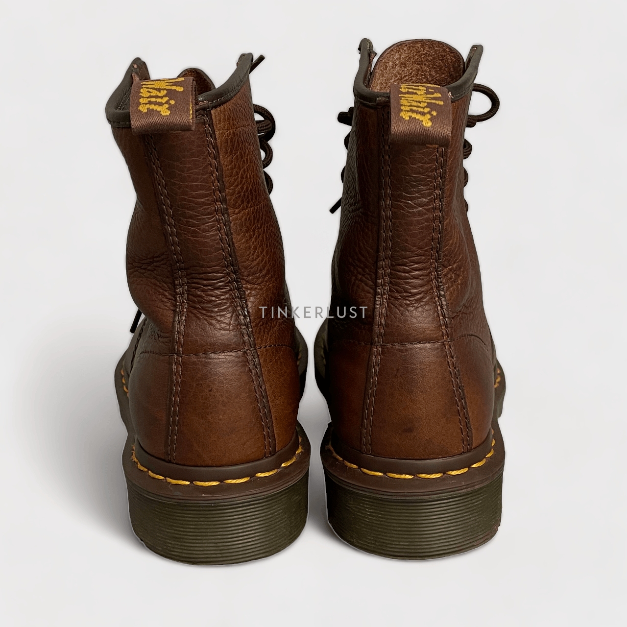 DRMARTENS 1460 Crazy Horse Leather Lace Up Boots	