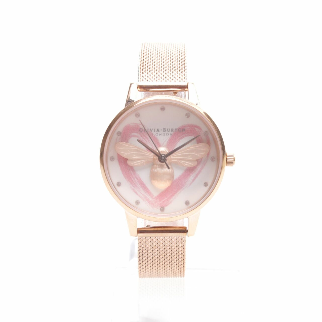 Olivia Burton Rose Gold You Have My Heart Watch