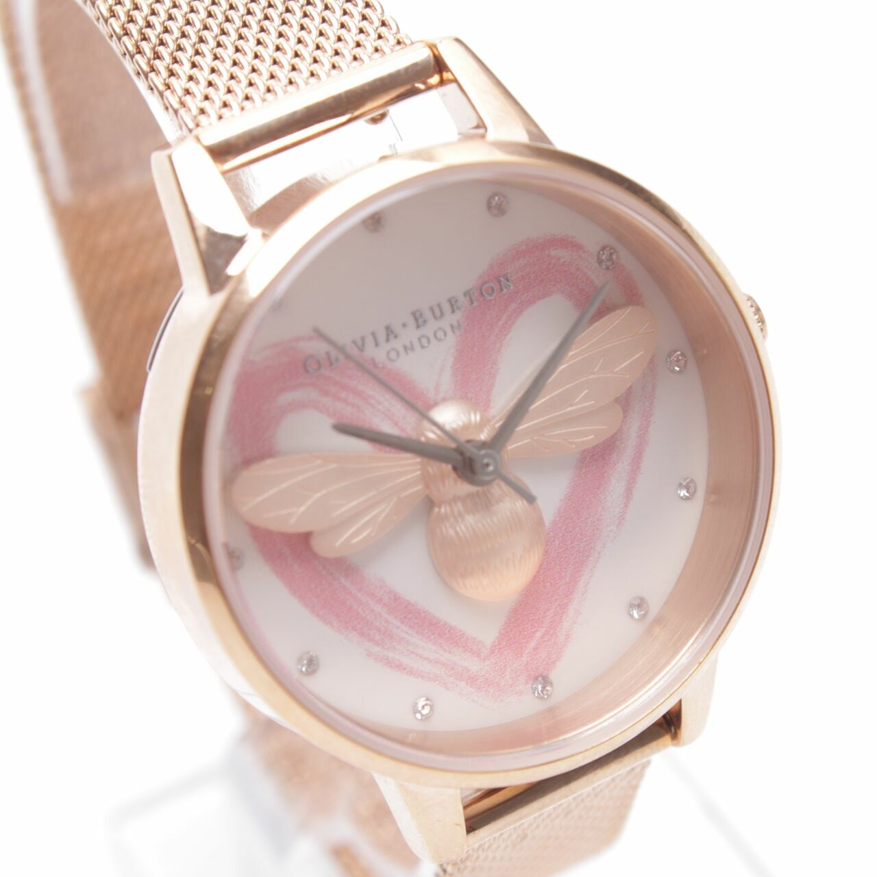 Olivia Burton Rose Gold You Have My Heart Watch