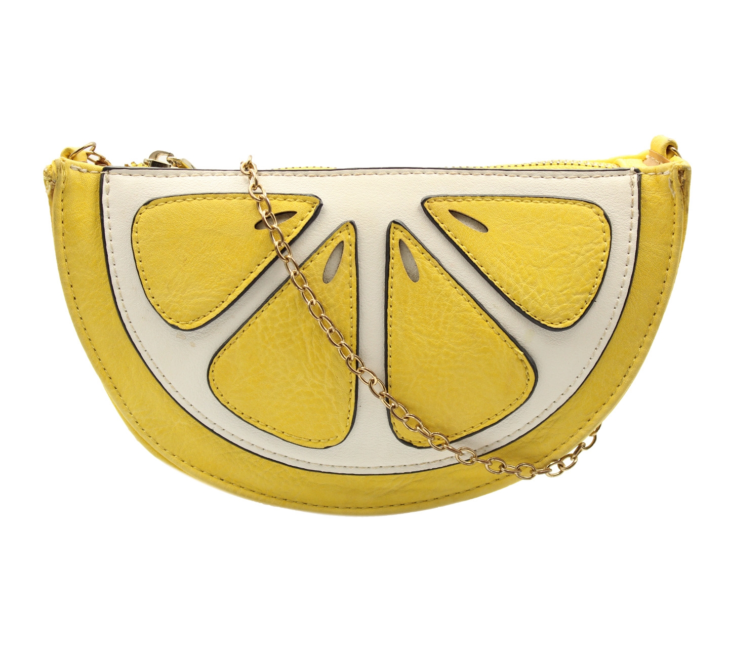 Colette By Colette Hayman Yellow Lemon Shape Sling Bag