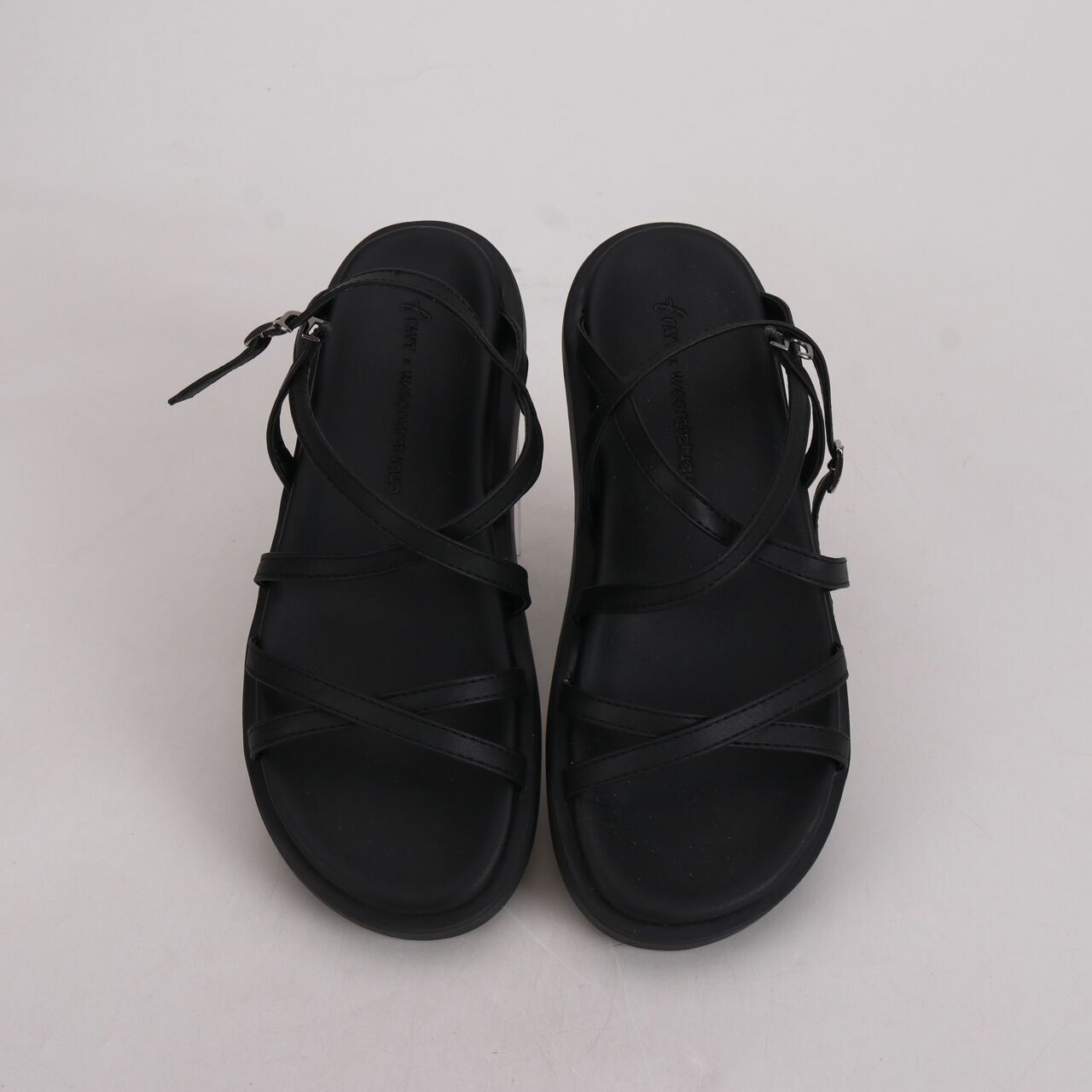 Fayt x Wearstatuquo Black Sandals