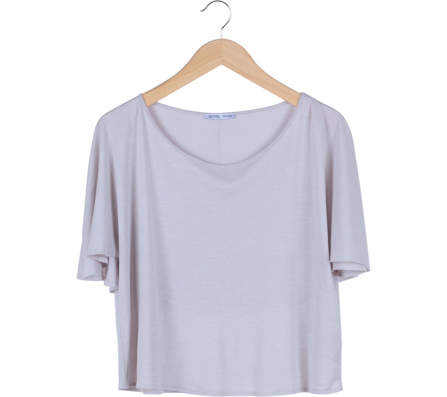 Zara Grey Batwing T-Shirt