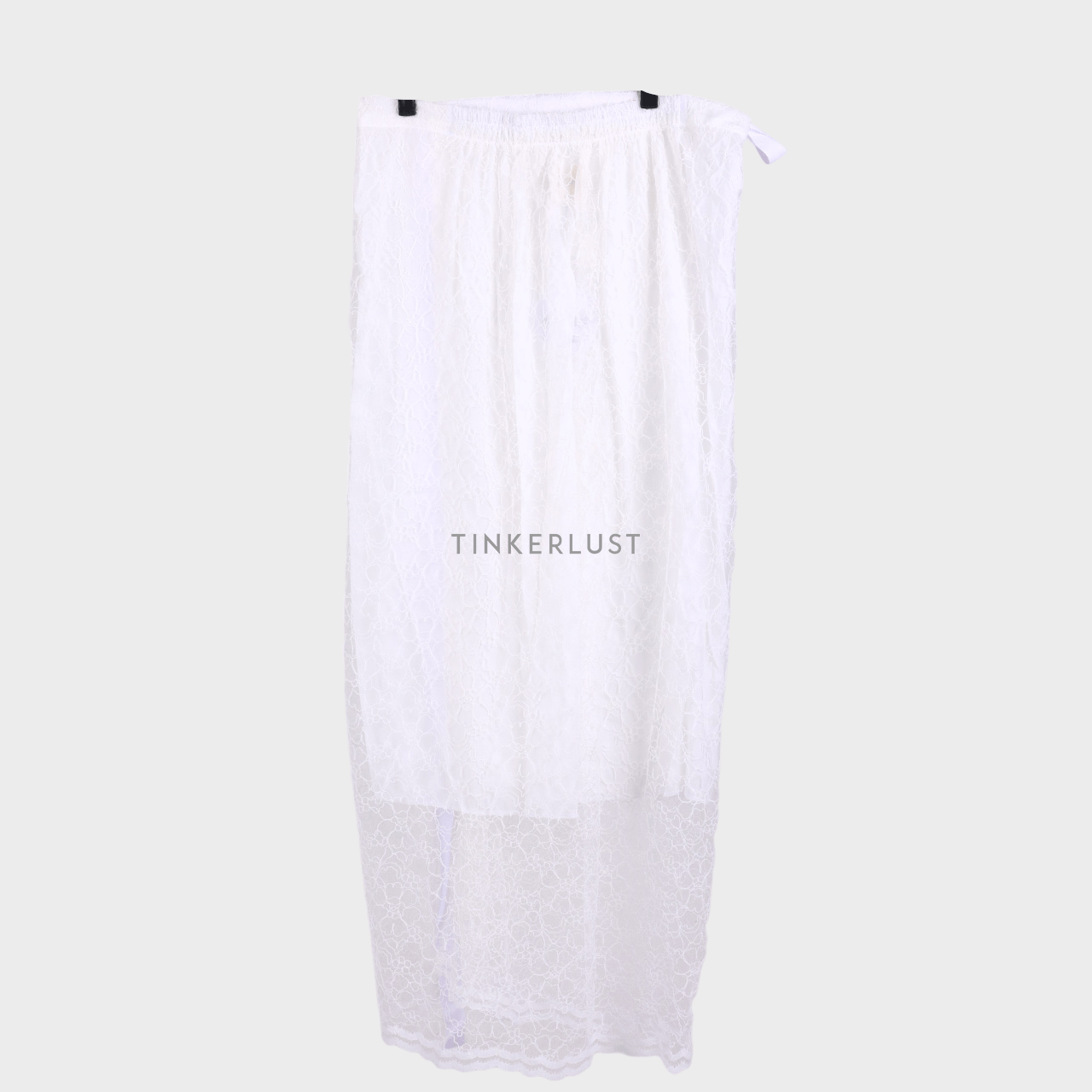 Douche White Flo Lace Maxi Skirt