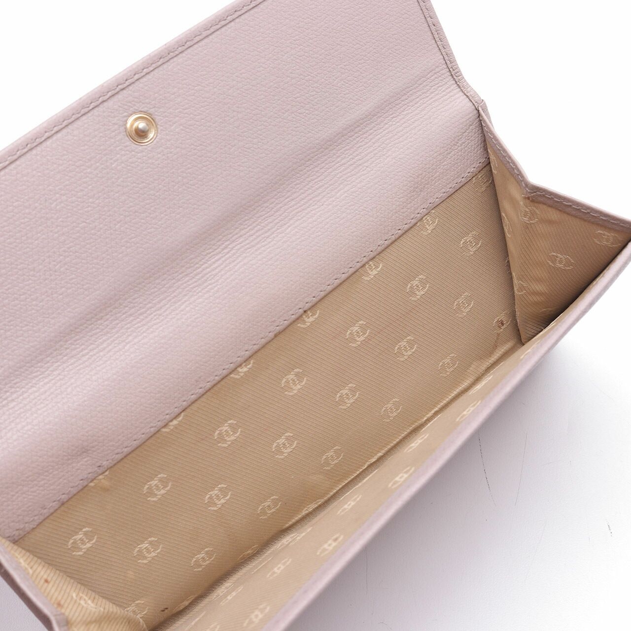 Chanel Lilac Long Flap Wallet