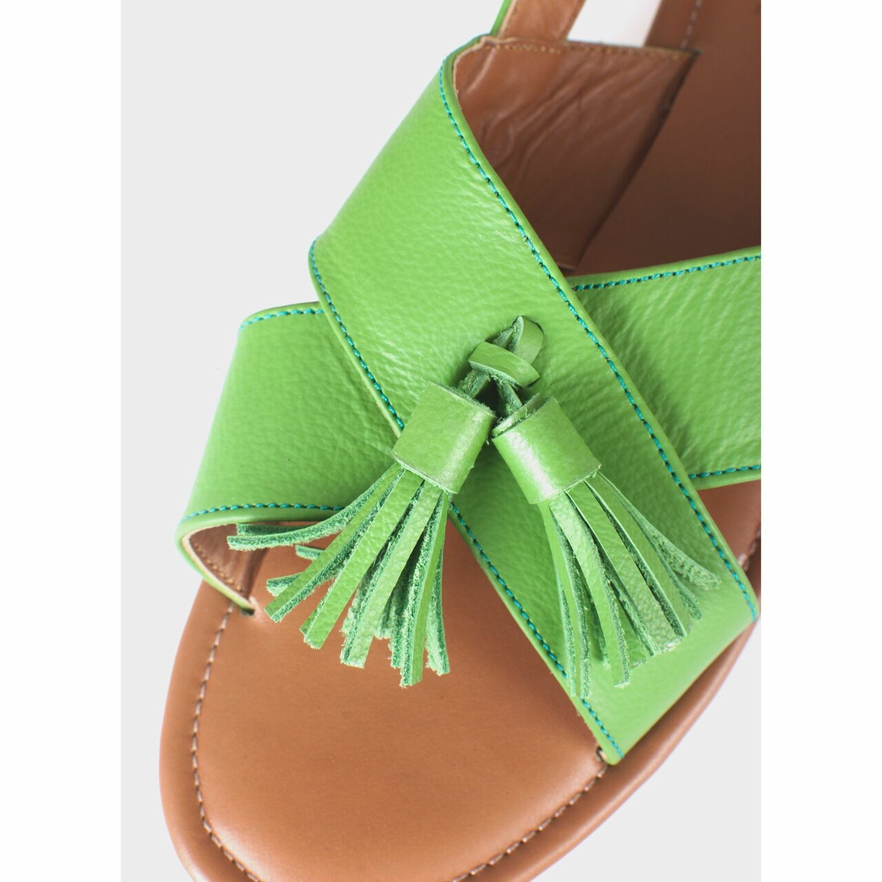 Aschas Light Green Sandals