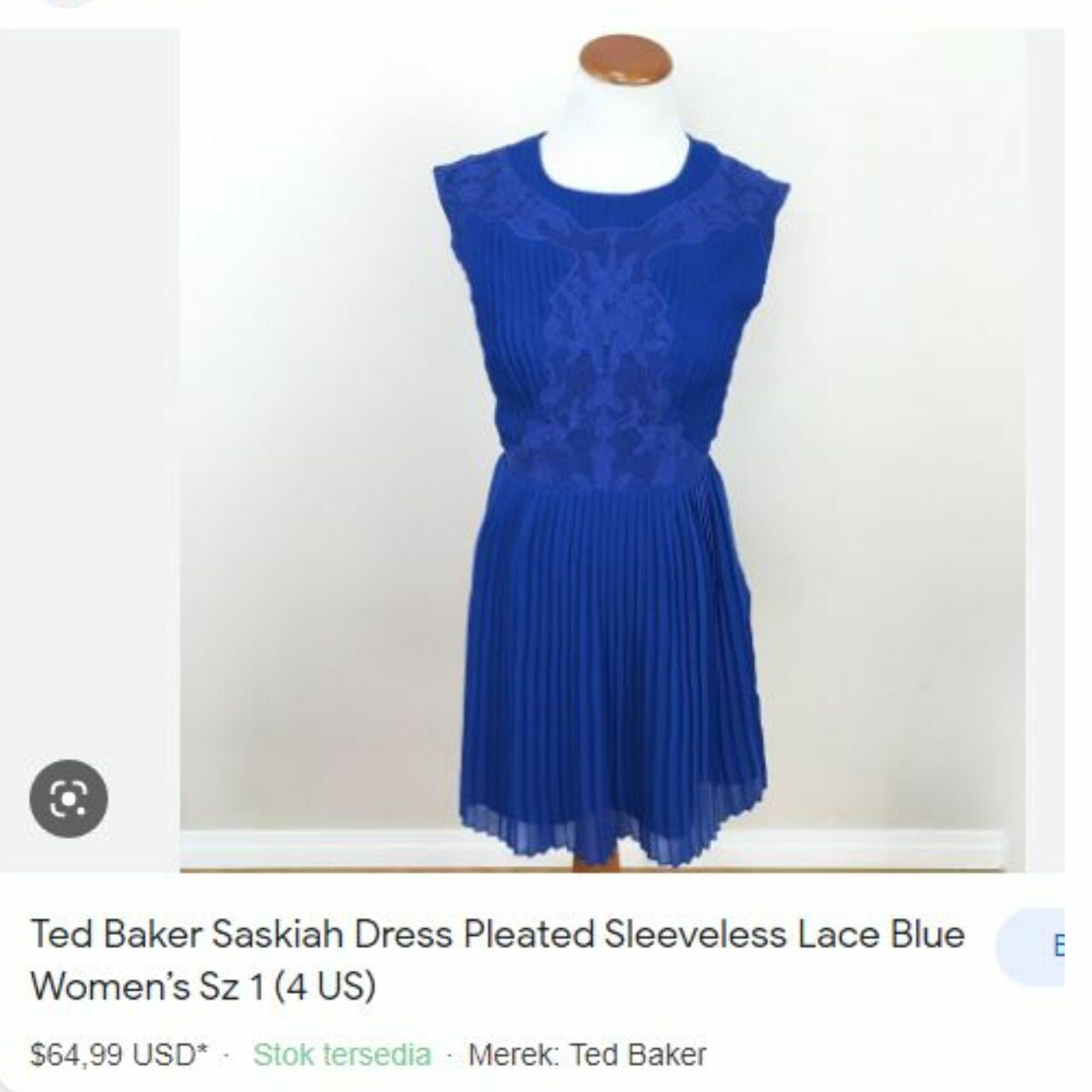 Ted Baker Saskiah Blue Dress