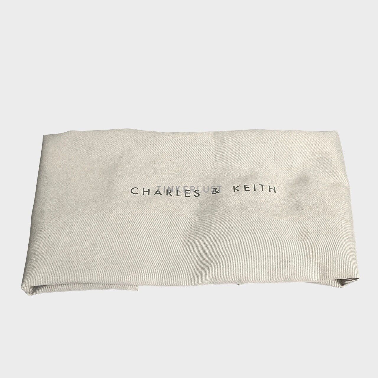 Charles & Keith Cleona Braided Dark Chocolate Shoulder Bag