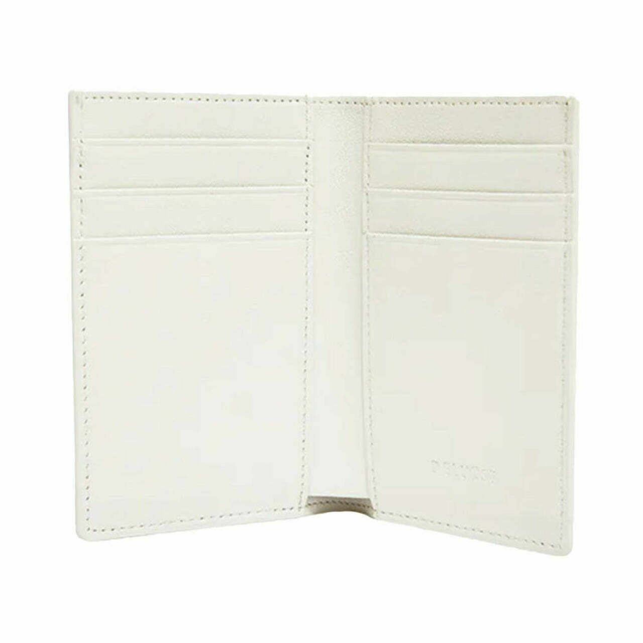 Dellest Cartino Half Wallet Gotica White