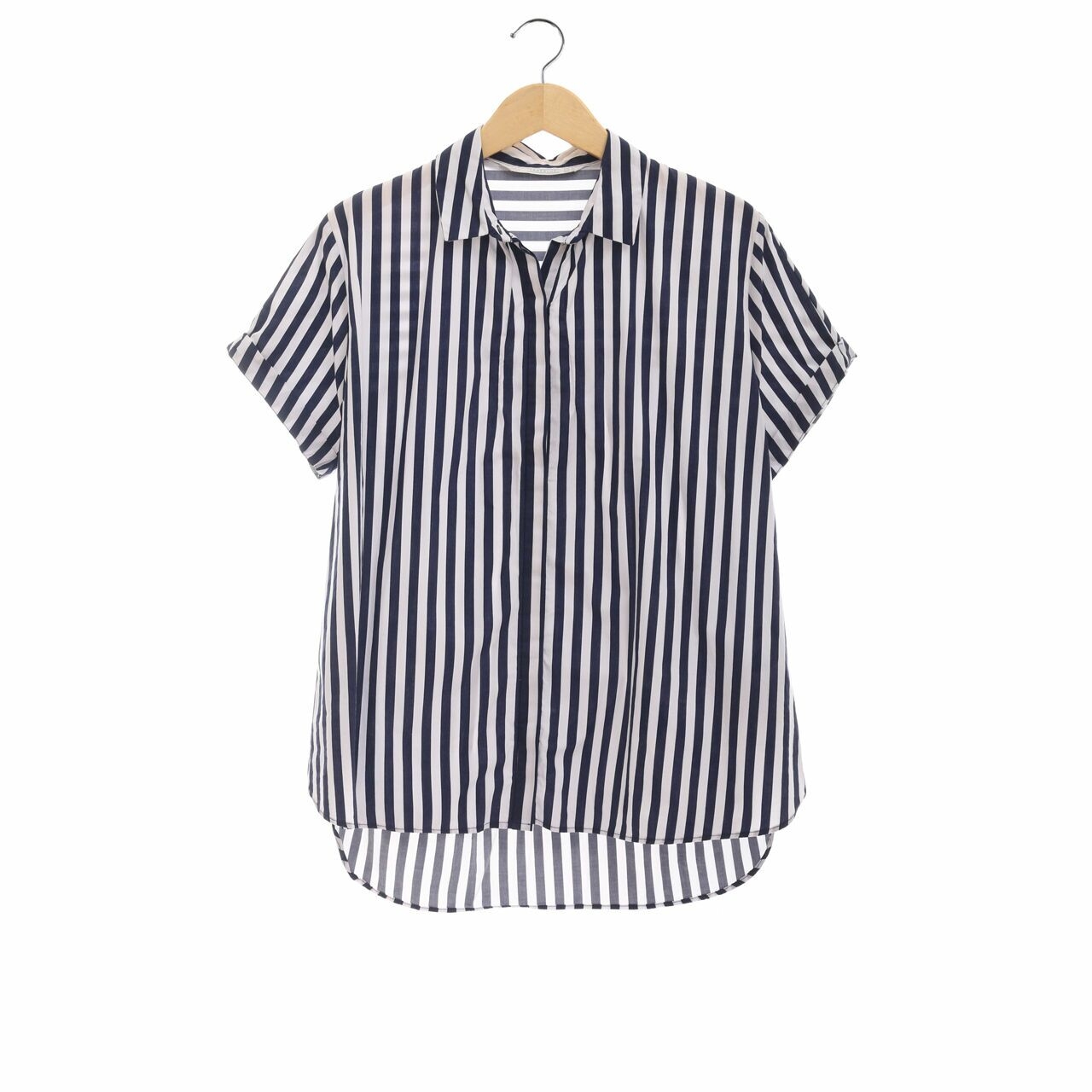Zara Blue Stripes Shirt