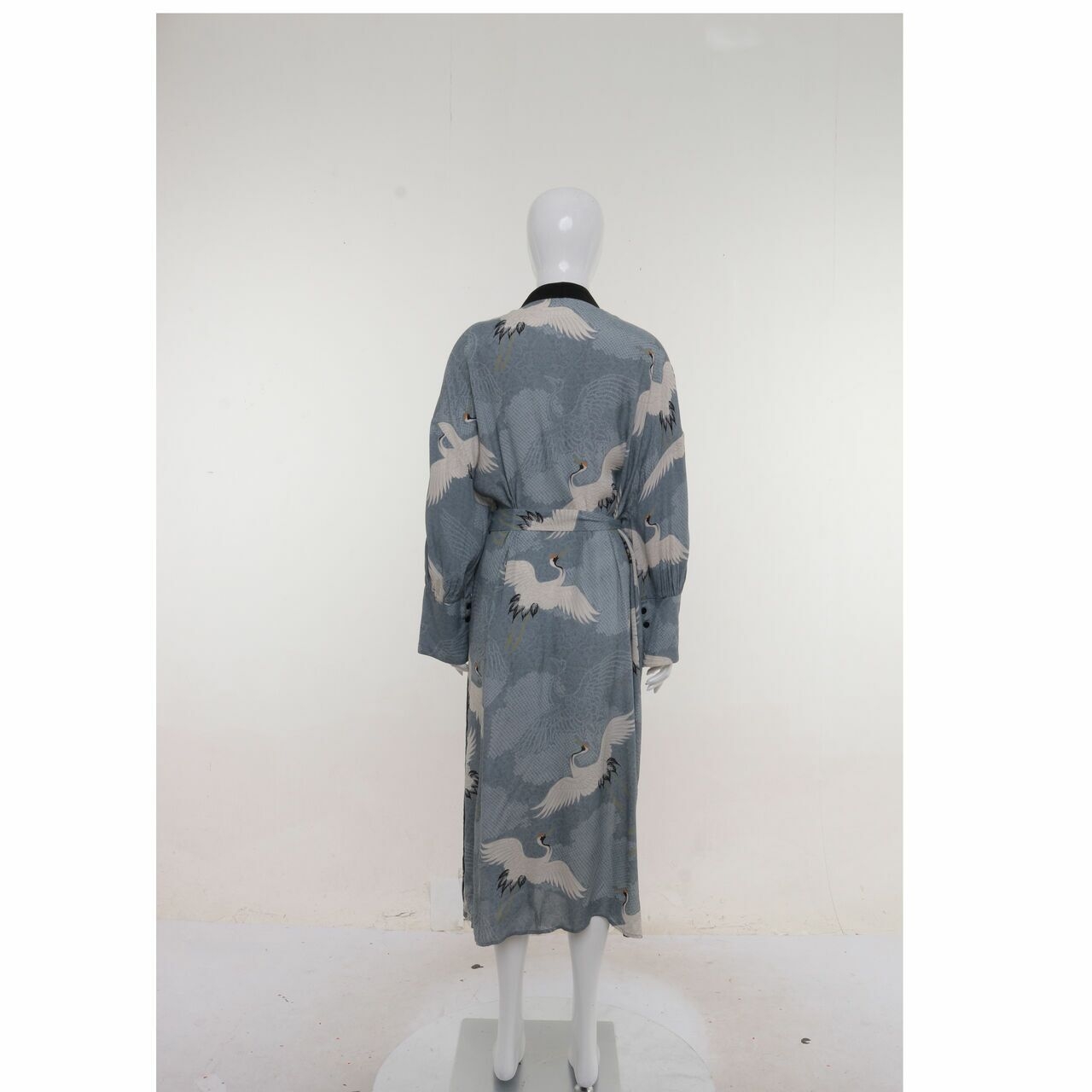 Zara Grey Wrap Outerwear