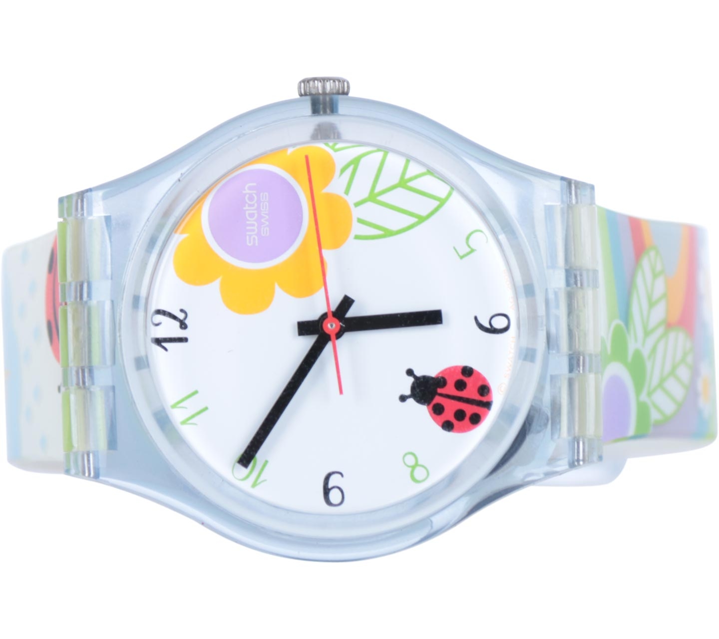 Swatch Floral Watch 