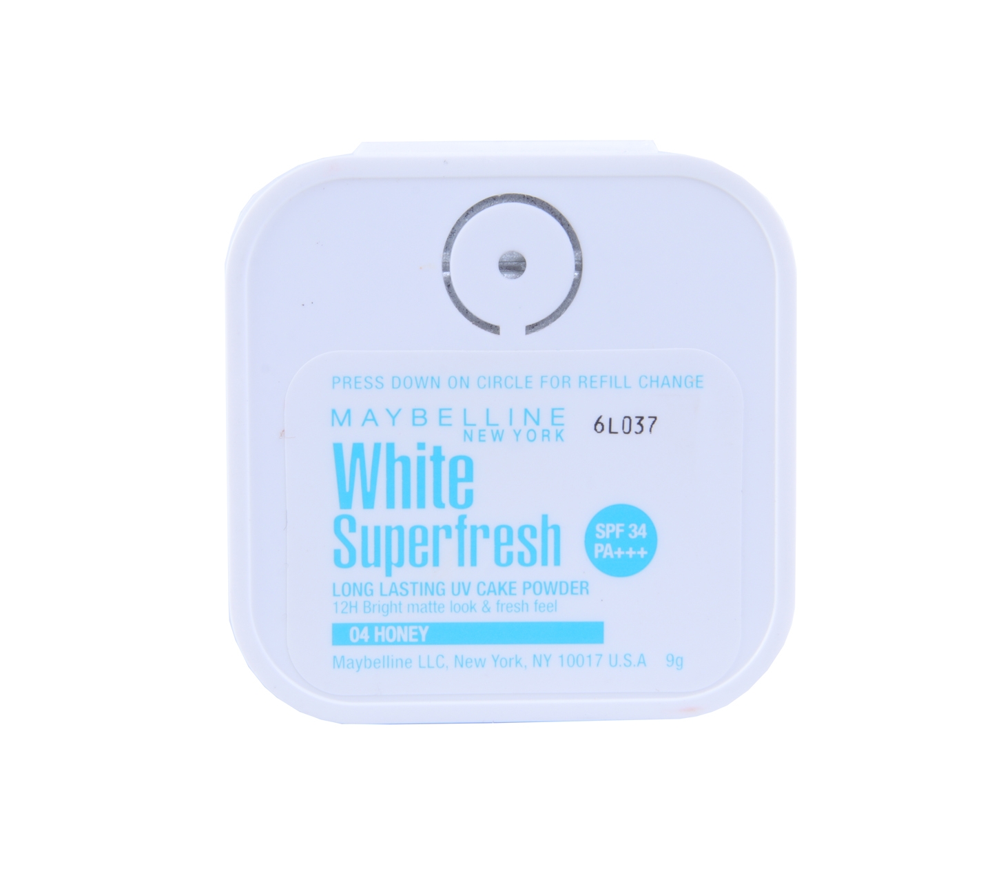 Maybelline White Superfresh Long Lasting Uv Cake Powder 04 Honey (Refill) Faces