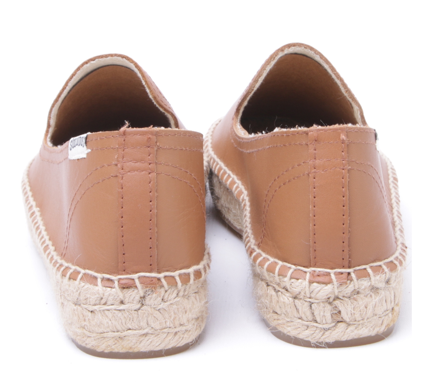 Soludos Brown Wink Embroidery SM Slipper Shoes