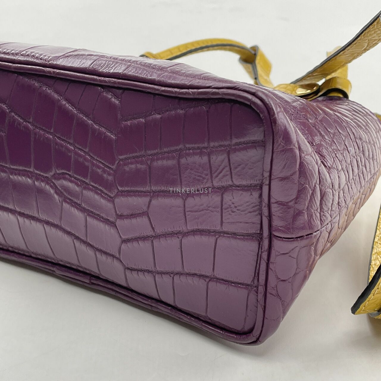 Rounn Purple & Yellow Shoulder Bag