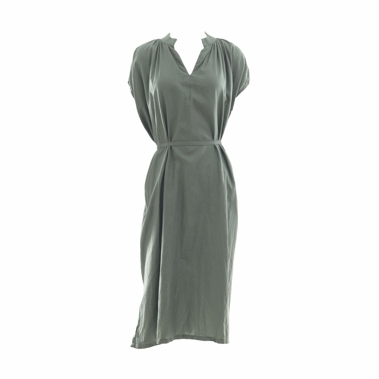 Story Of Rivhone Green Midi Dress