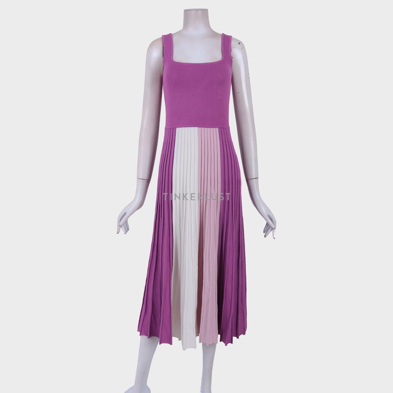 Portmans Purple Block Long Dress