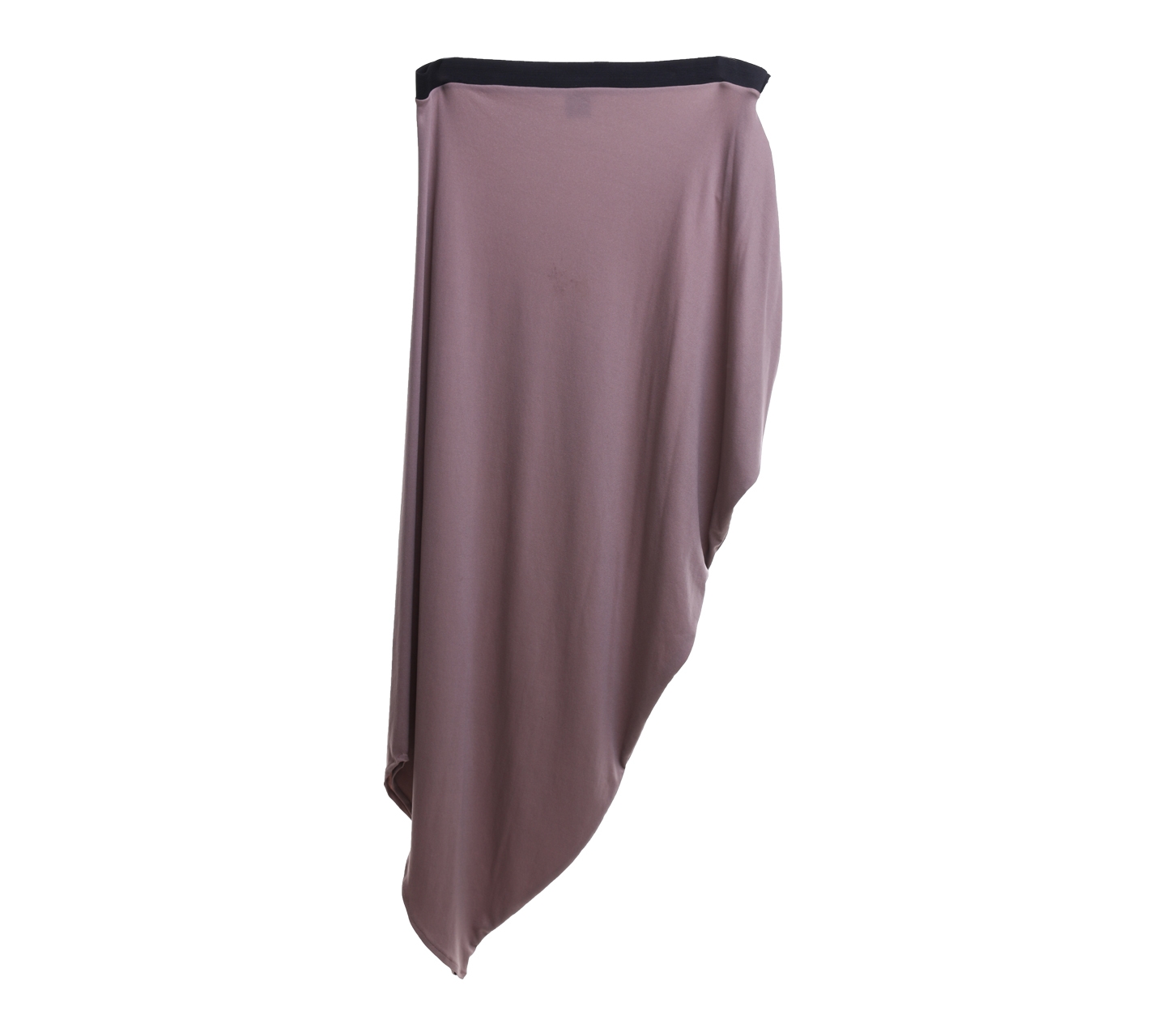 Milcah Grey Asymetric Maxi Skirt
