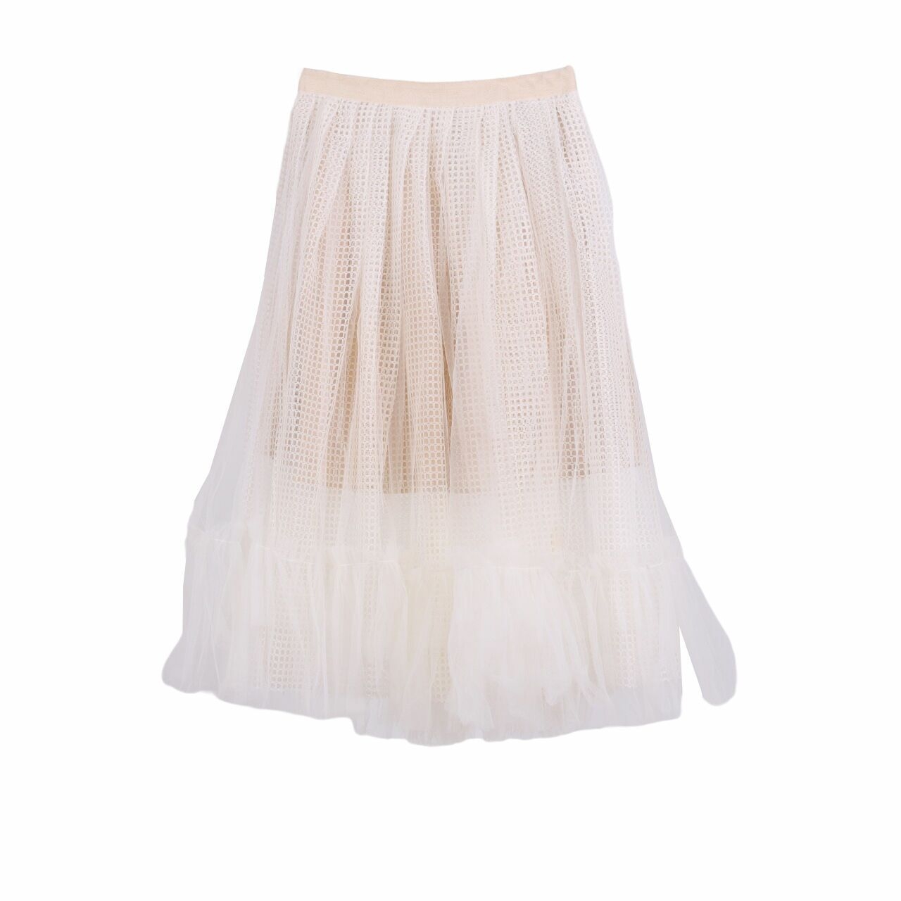 Sho Off White Mini Skirt