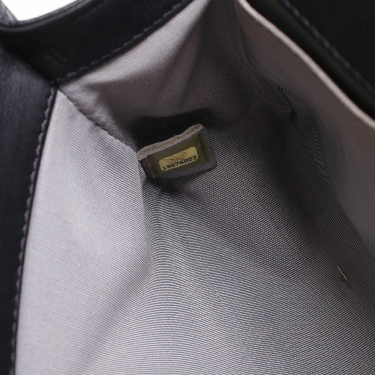 Chanel Boy Flap Quilted Calfskin Medium Black Shoulder Bag 