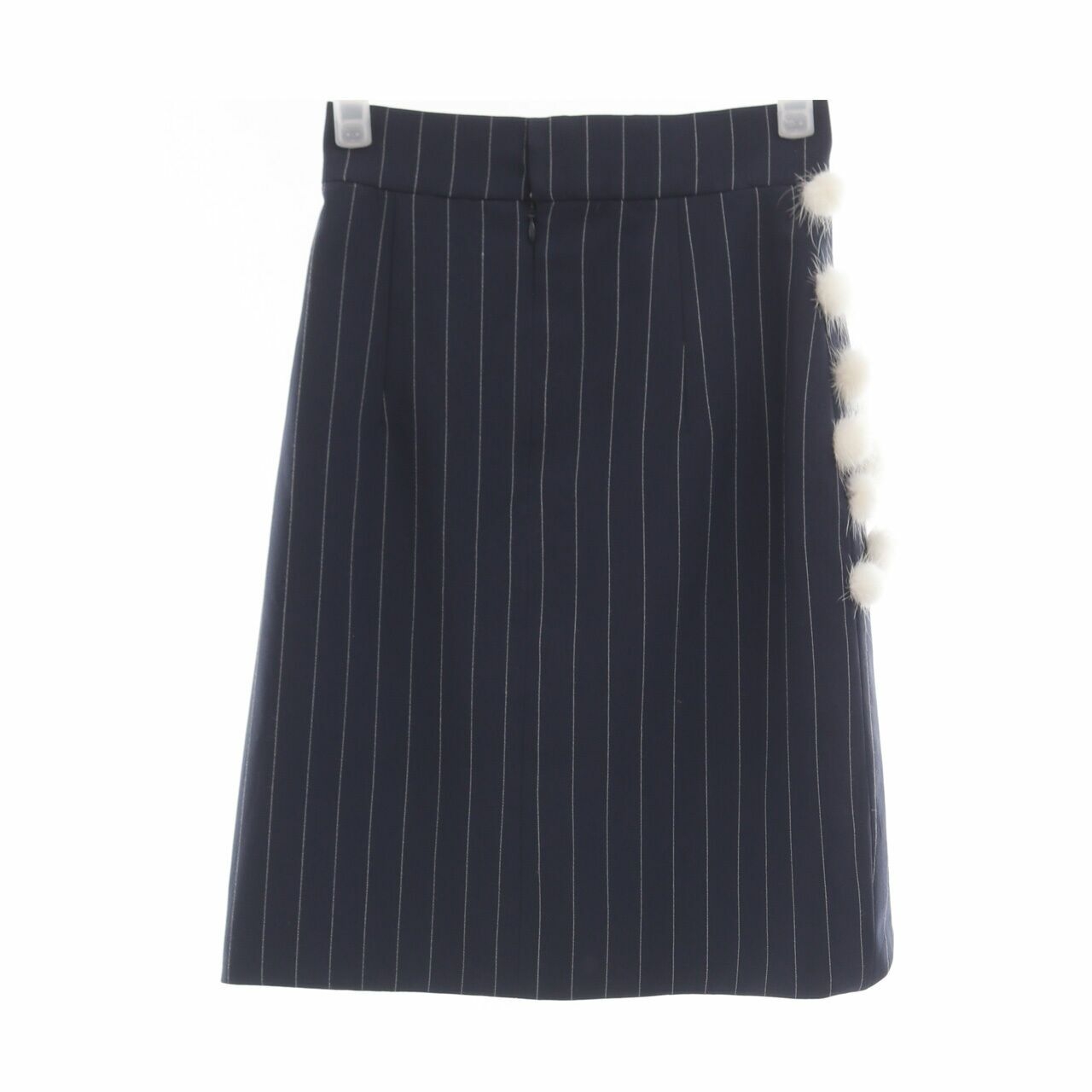 Private Collection Navy Stripes Mini Skirt
