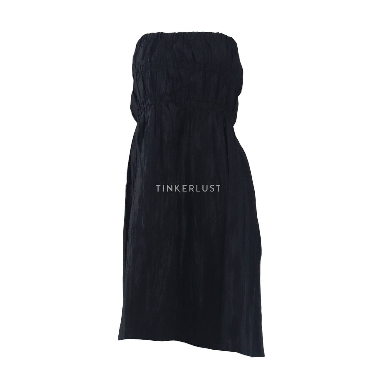 callie Black Tube Mini Dress