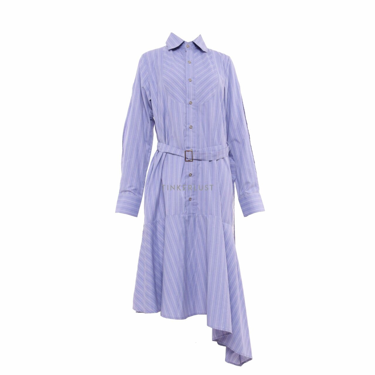 wilsen willim Blue Stripes Midi Dress