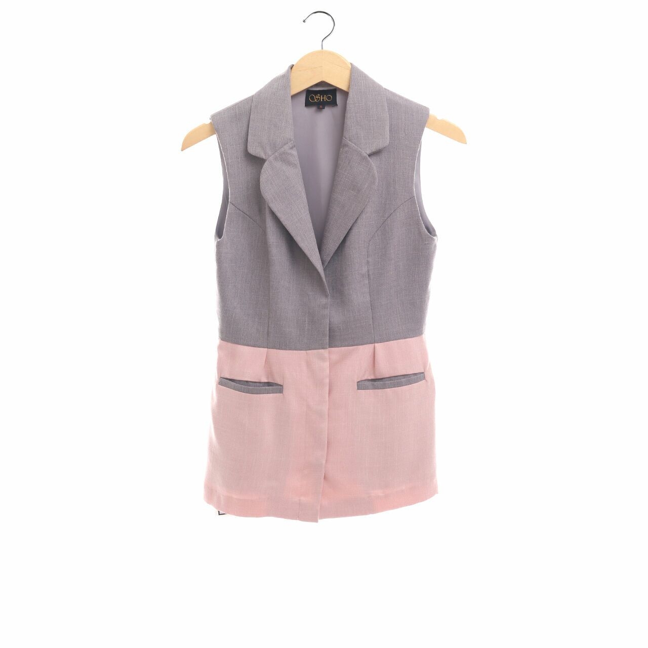 Sho Grey & Pink Vest