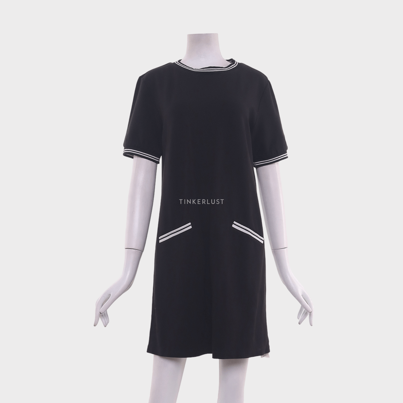 osmose Black Mini Dress