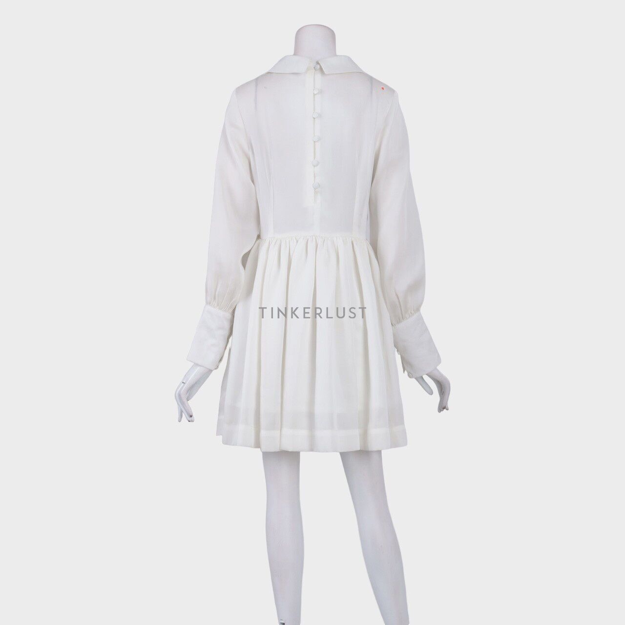 array Off White Mini Dress